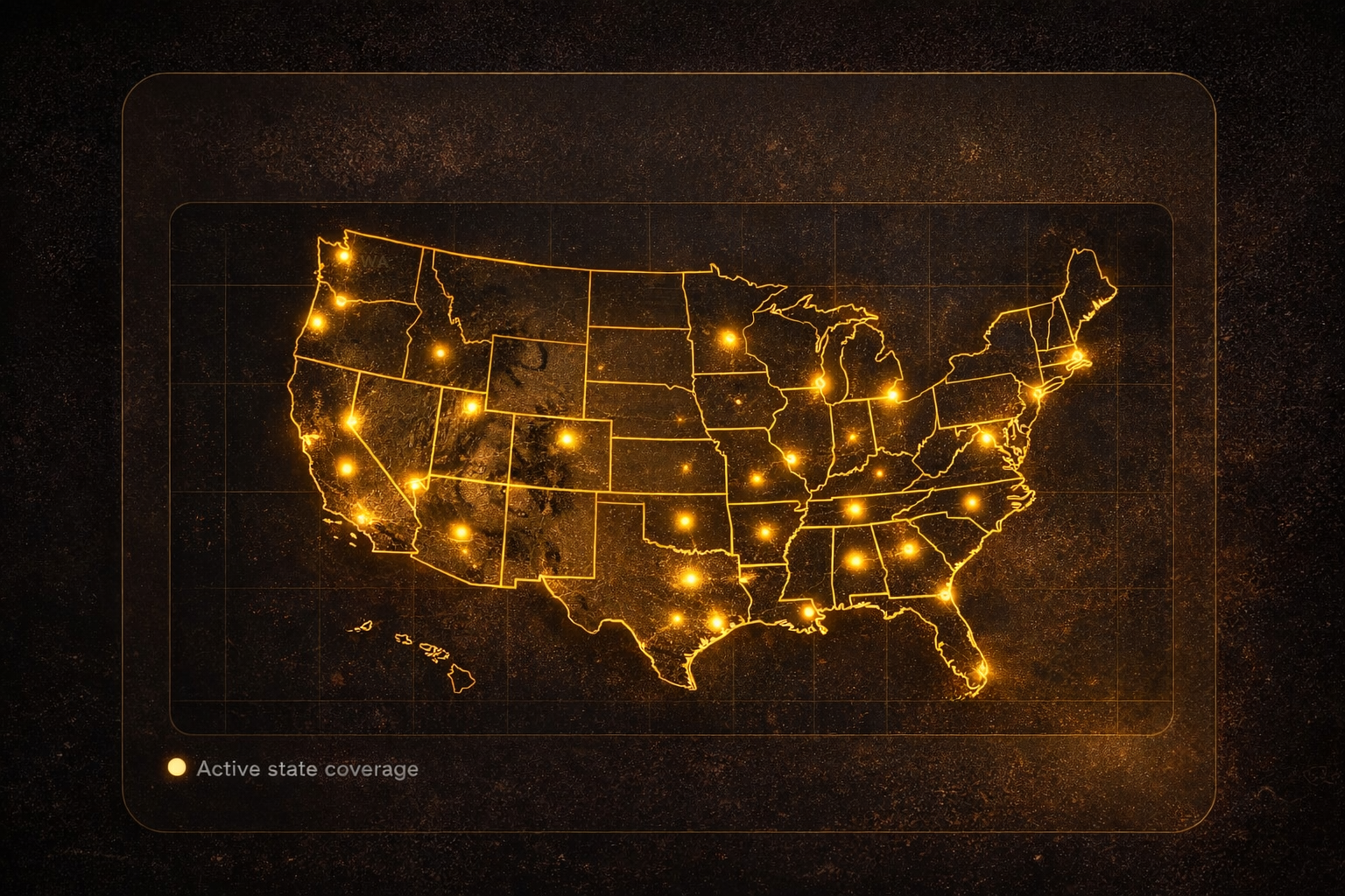 DiWo nationwide coverage map